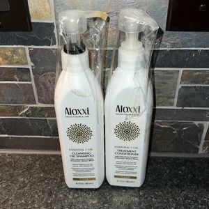 Aloxxi Essential Oil Cleansing Oil Shampoo & Treatment Conditioner Set
